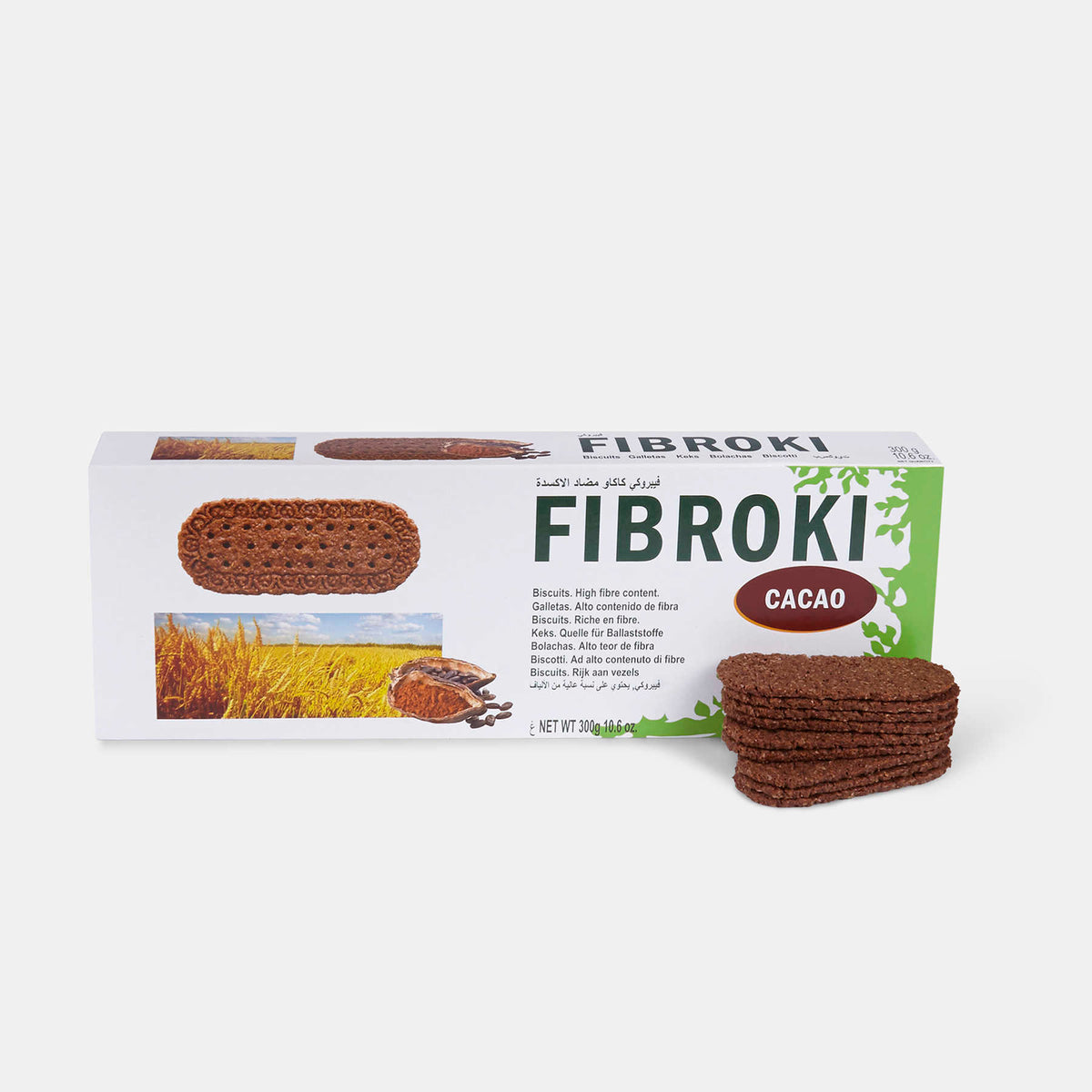 Fibroki-Kekse mit Kakaogeschmack