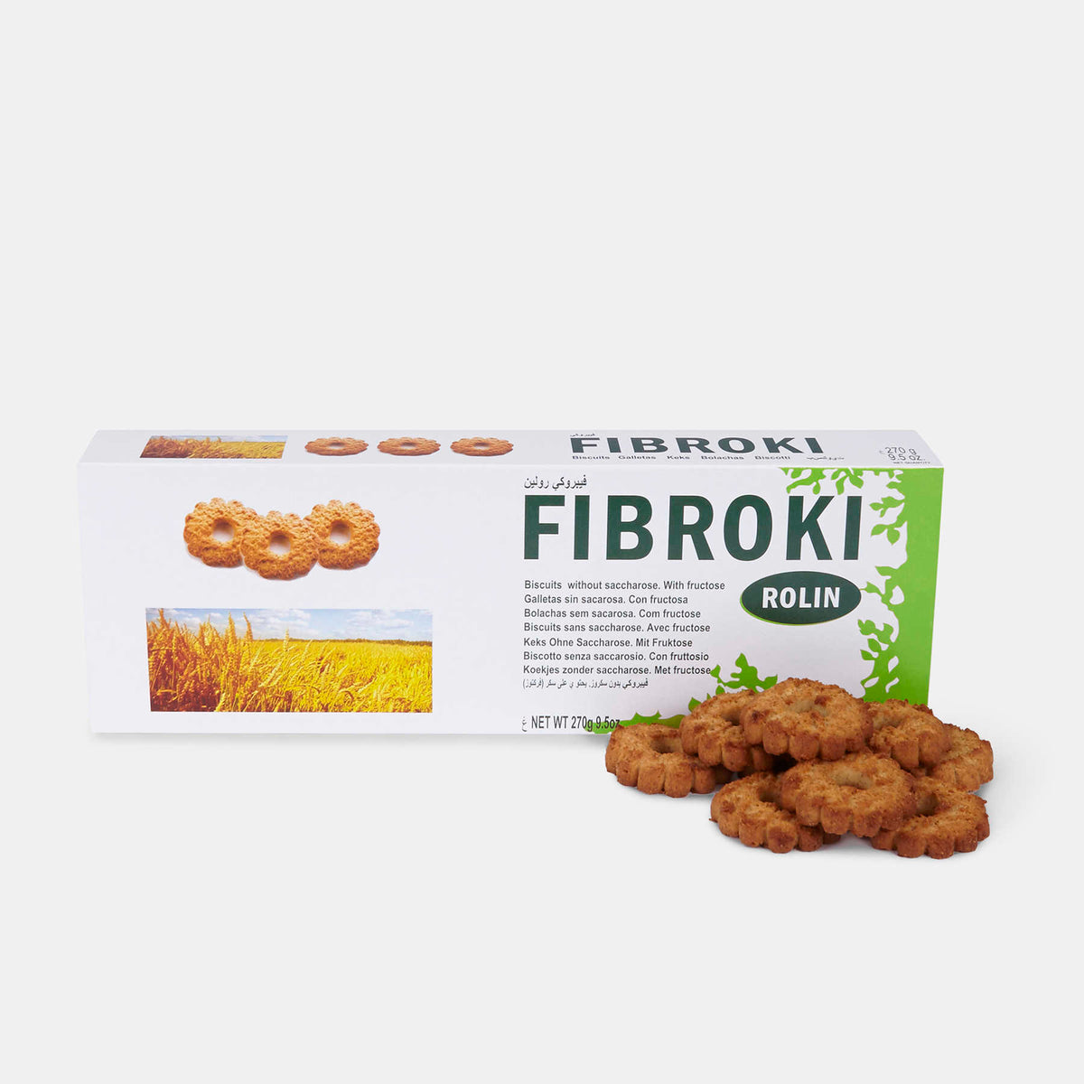 Fibroki Rolin Zuckerfreie Kekse