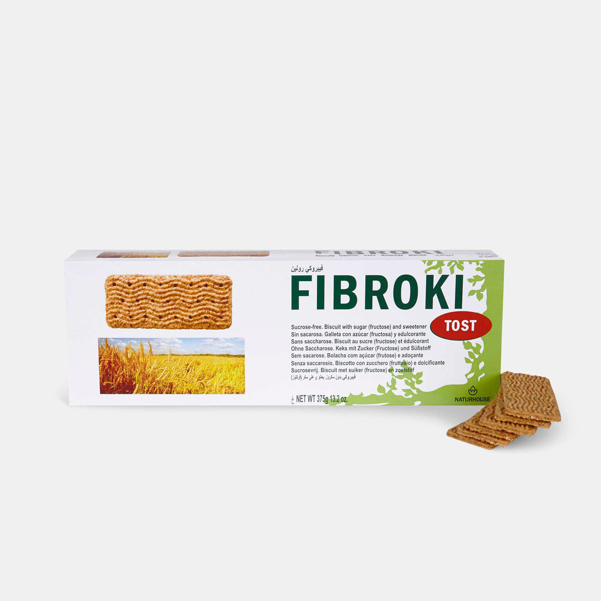 Fibroki Tost-Kekse ohne Zucker