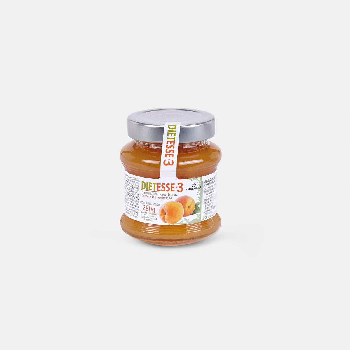 Fructose-Pfirsich-Konfitüre