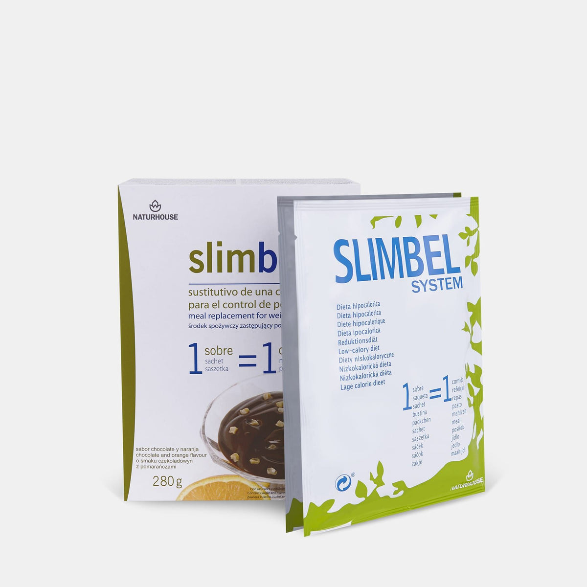 Slimbel Schokoladenpudding mit Orange